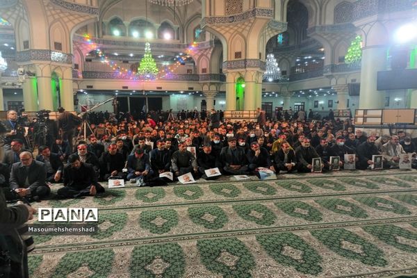 تجدید میثاق فرهنگیان  منطقه ۱۲ با حاج قاسم