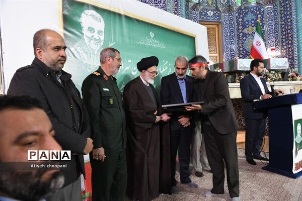 اجتماع بزرگ خانوادگی فرهنگیان شهر تهران به‌مناسبت سالگرد شهادت سردار دل‌ها حاج قاسم سلیمانی