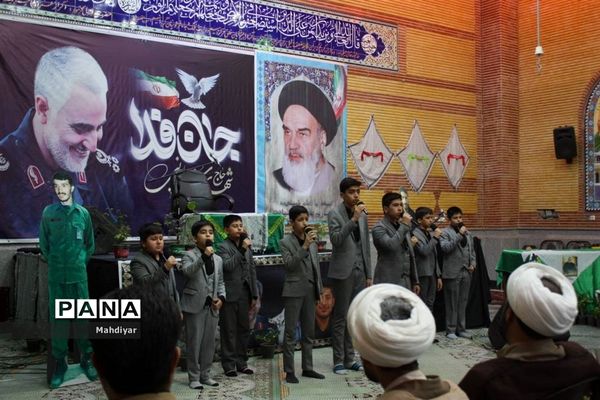 برگزاری مراسم با شکوه سومین سالگرد شهادت سردار قاسم سلیمانی در بخش جوادآباد