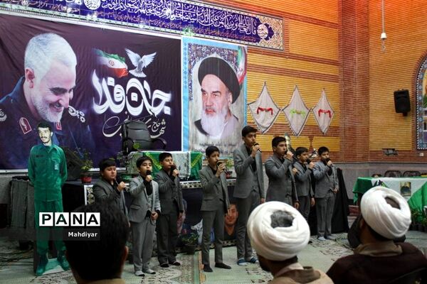 برگزاری مراسم با شکوه سومین سالگرد شهادت سردار قاسم سلیمانی در بخش جوادآباد