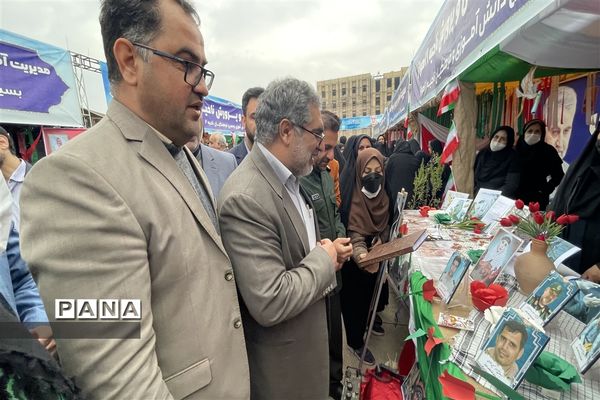 آیین سومین یادواره شهدای فرهنگی ناحیه یک اهواز