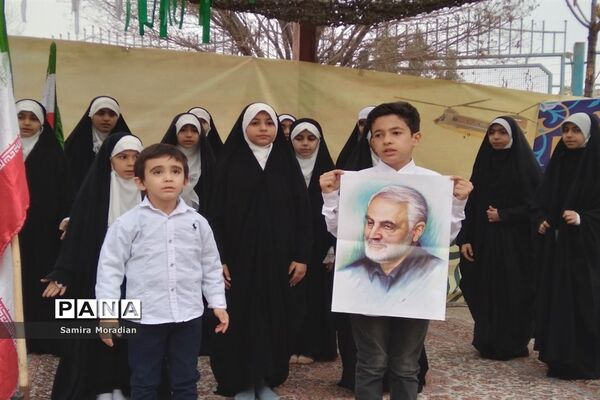 گردهمایی دختران حاج قاسم در قم