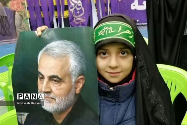 اجتماع بزرگ دختران حاج قاسم در ورزشگاه آزادی