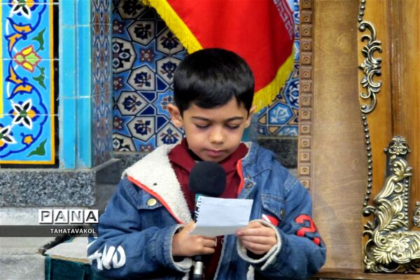برگزاری نخستین عهدواره دانش‌آموزی شهید حاج قاسم سلیمانی در نماز جمعه شهرستان پردیس