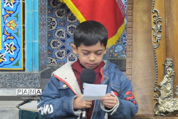 برگزاری نخستین عهدواره دانش‌آموزی شهید حاج قاسم سلیمانی در نماز جمعه شهرستان پردیس