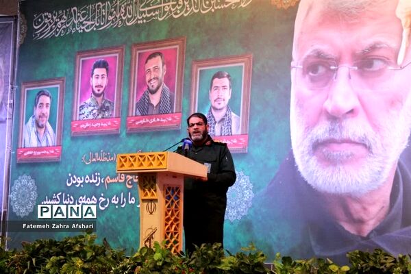 مراسم گرامیداشت سومین سالگرد شهادت سردار حاج قاسم سلیمانی در سمنان