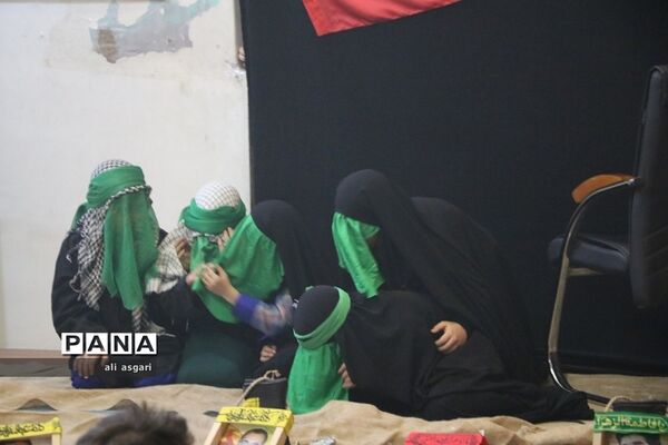 دختران شهریاری در سوگ رحلت حضرت ام البنین (س)