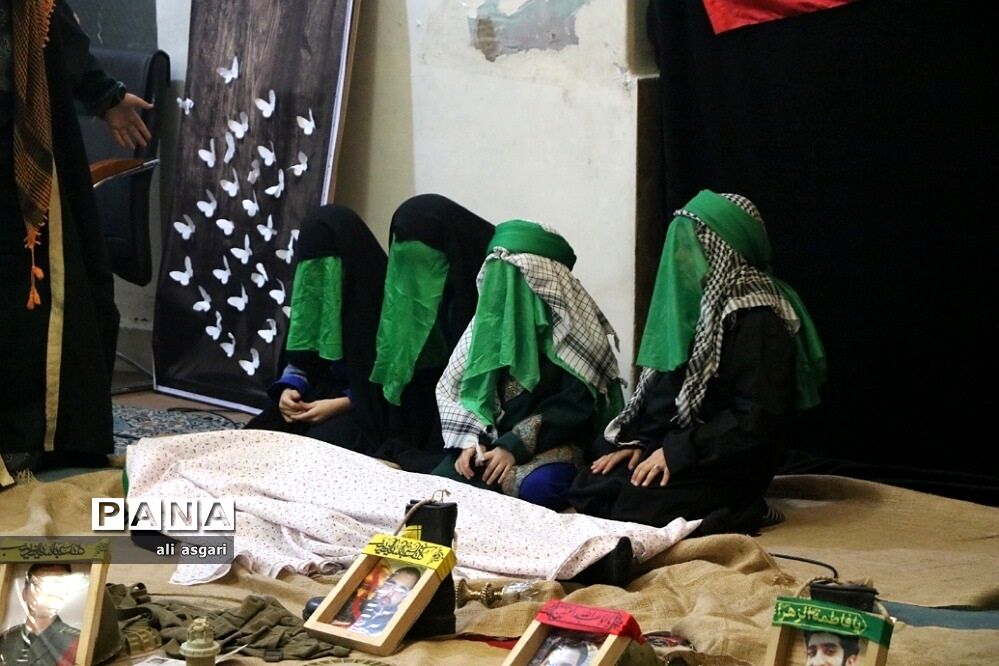 دختران شهریاری در سوگ رحلت حضرت ام البنین (س)