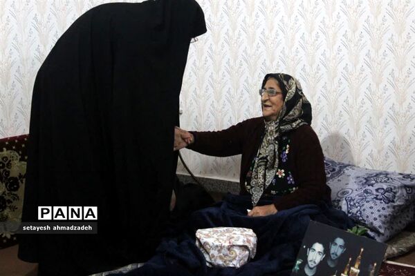 تکریم از مادران  شهدا در گلوگاه