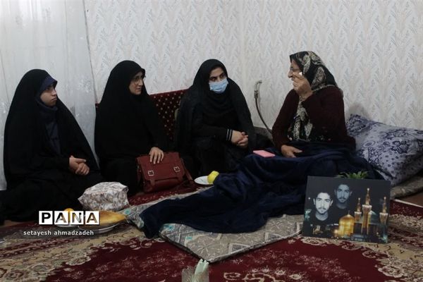 تکریم از مادران  شهدا در گلوگاه