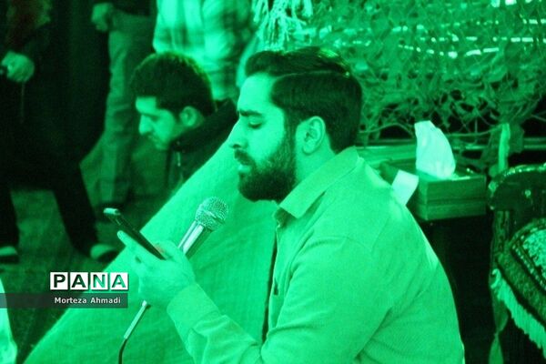 مراسم تشییع شهید گمنام در مسجد امام حسن مجتبی (ع) در دولت‌آباد