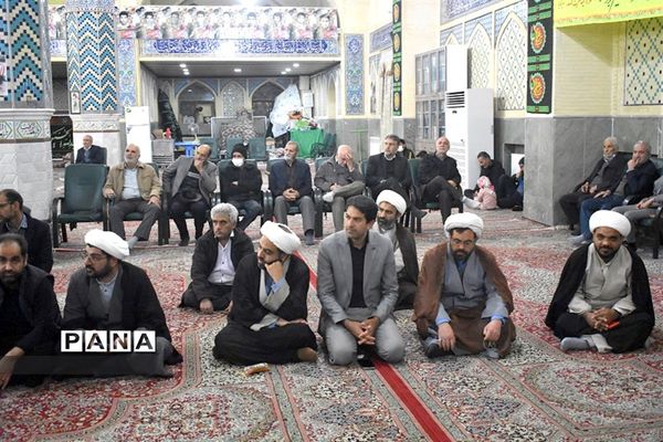 مراسم سالگرد ارتحال آیت الله مصباح یزدی دربهاباد