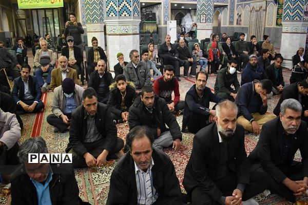 مراسم سالگرد ارتحال آیت الله مصباح یزدی دربهاباد