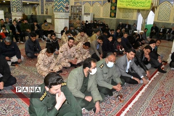 مراسم سالگرد ارتحال آیت الله مصباح یزدی دربهاباد