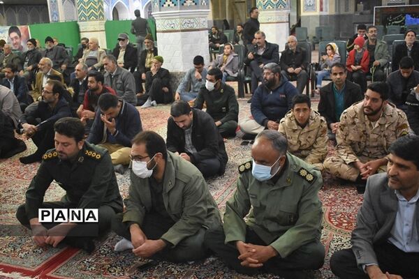 مراسم سالگرد ارتحال آیت الله مصباح یزدی دربهاباد