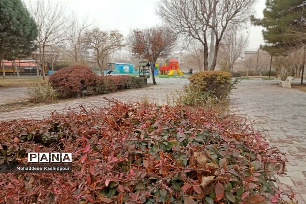 طبیعت زیبای بوستان شهید ندایی شهرستان اسلامشهر