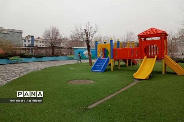 طبیعت زیبای بوستان شهید ندایی شهرستان اسلامشهر