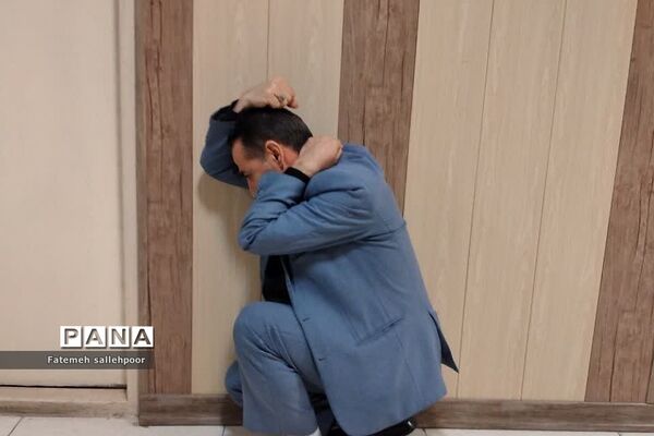 برگزاری مانور زلزله در اداره آموزش و پرورش شهرستان قرچک