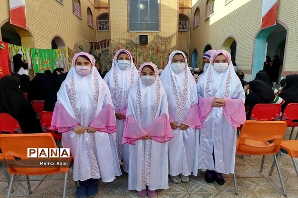 مراسم استقبال و وداع از پیکر مطهر شهید گمنام در دبیرستان شاهد ثارالله  برازجان