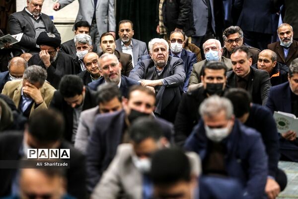 مراسم ختم پدر رئیس دانشگاه تهران