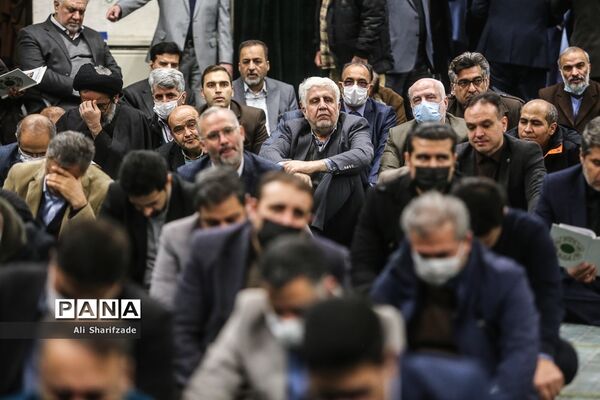 مراسم ختم پدر رئیس دانشگاه تهران