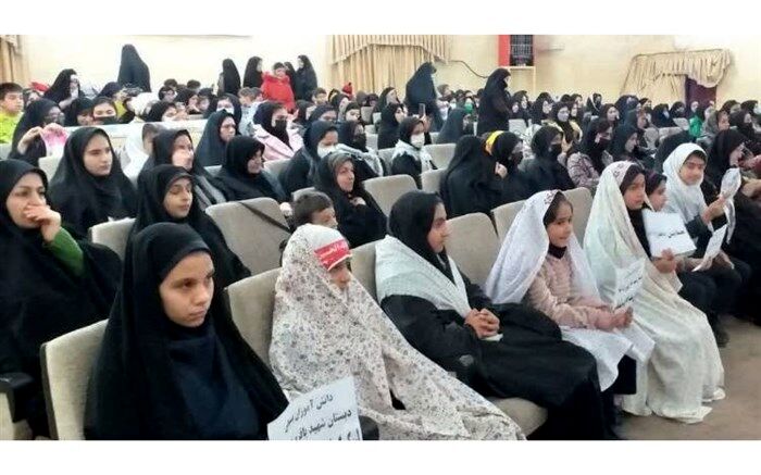 همایش دختران قرآنی شهید سلیمانی در مشگین‌شهر برگزار شد