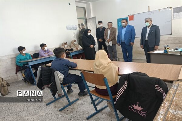 بازدید از مدارس ابتدایی روستایی شهرستان بهبهان
