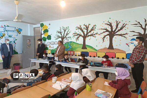 بازدید از مدارس ابتدایی روستایی شهرستان بهبهان