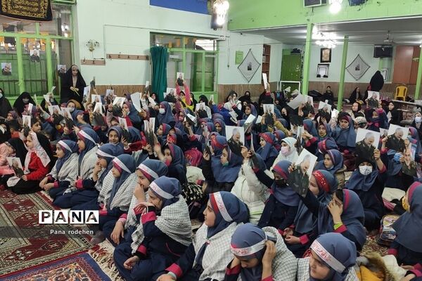 گردهمایی دختران حاج قاسم در رودهن