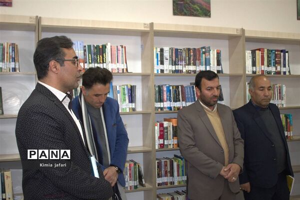 مراسم تودیع و معارفه رئیس اداره کتابخانه‌های عمومی شهرستان کوهسرخ