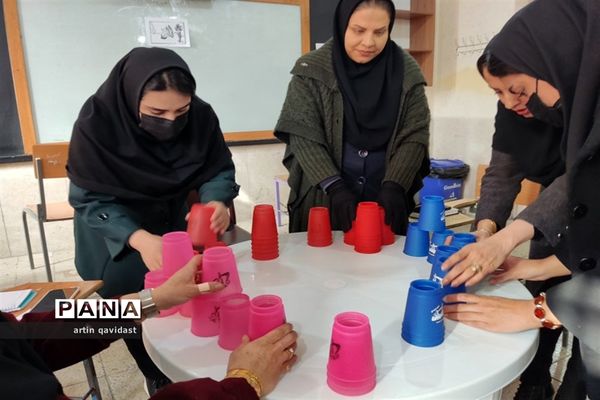 برگزاری دوره آموزشی بازی‌های فکری رویش ویژه مربیان ناحیه 3 شیراز