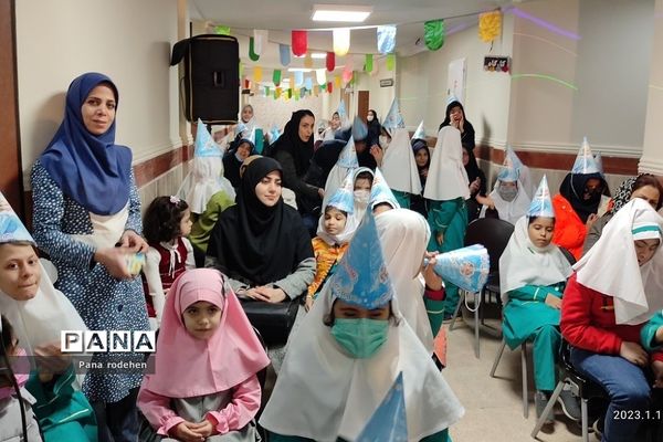 مراسم ولادت حضرت فاطمه(س) در مدرسه استثنایی کریمه اهل بیت رودهن