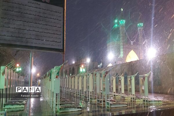 کاشمر هم رنگ برف را دید