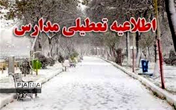 بارش برف باعث تعطیلی مدارس کرمان شد