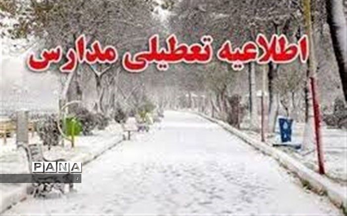 بارش برف باعث تعطیلی مدارس کرمان شد