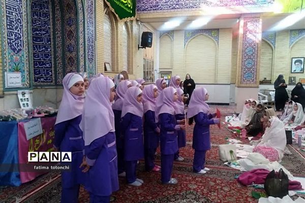 برگزاری اجلاسیه نماز  دانش آموزان دختر دبستانی ناحیه 3 شیراز