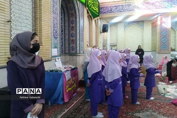 برگزاری اجلاسیه نماز  دانش آموزان دختر دبستانی ناحیه 3 شیراز