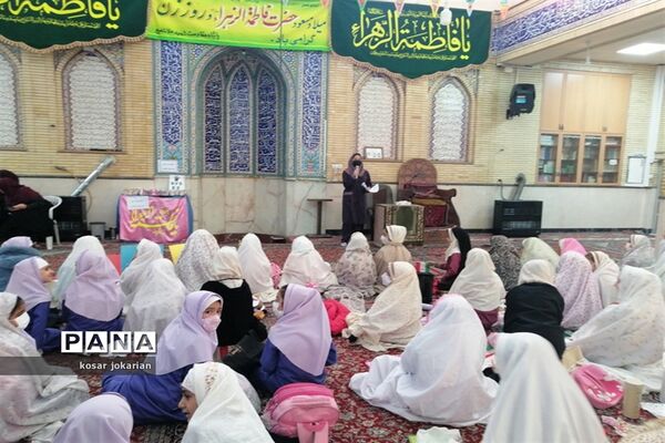 برگزاری اجلاسیه نماز  دانش آموزان دختر دبستانی ناحیه 3 شیراز
