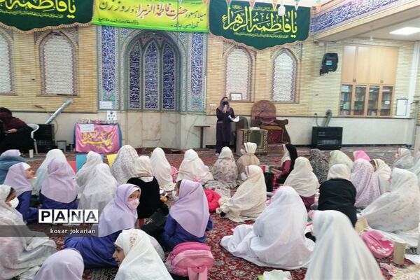 برگزاری اجلاسیه نماز  دانش آموزان دختر دبستانی ناحیه 3 شیراز