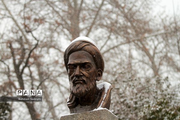 بارش برف زمستانی در تهران