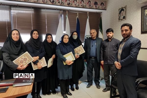 تجلیل از بانوان شاغل در سازمان دانش‌آموزی فارس به‌مناسبت بزرگداشت مقام زن و میلاد حضرت زهرا (س)