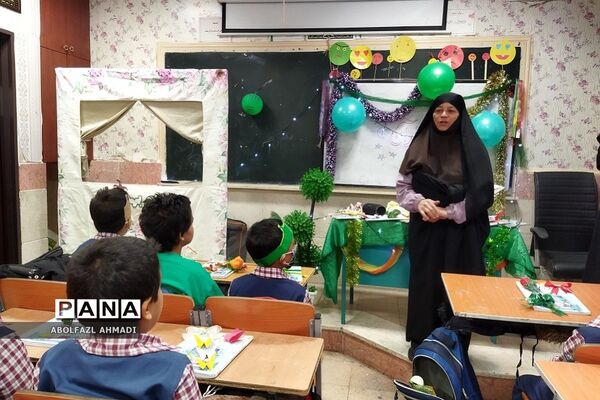 جشن قرآن دبستان پسرانه شهیدان قمی فشافویه