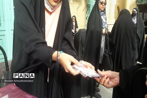 اجرای‌ پویش‌ «فرشتگان‌ سرزمین من » در قرچک