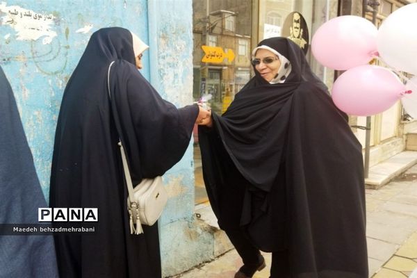 اجرای‌ پویش‌ «فرشتگان‌ سرزمین من » در قرچک