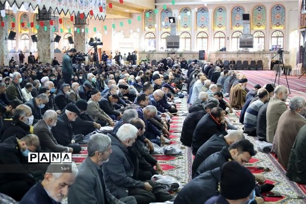 اقامه نماز جمعه شهرستان ساری