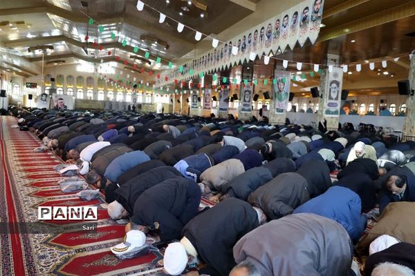 اقامه نماز جمعه شهرستان ساری