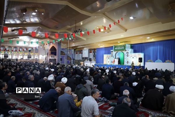 اقامه نماز جمعه شهرستان ساری