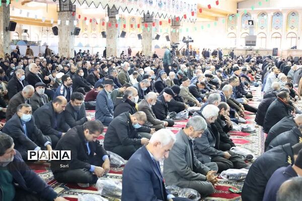 اقامه نماز جمعه شهرستان ساری