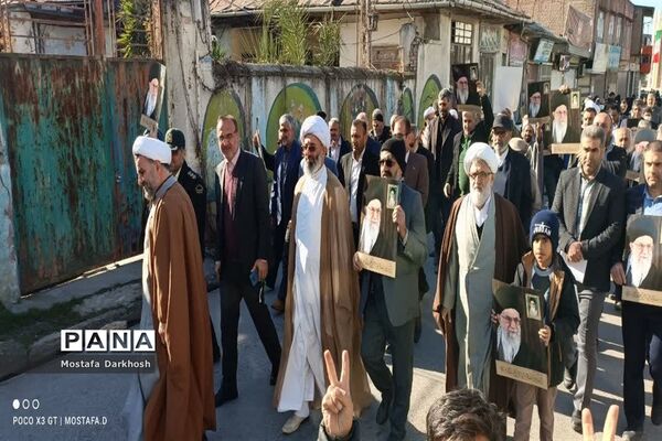 اقامه نماز جمعه شهرستان میاندورود