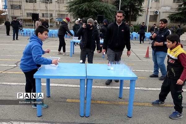 رونمایی و اهدای 110 بازی هیجانی و ورزشی به مدارس مناطق شهر تهران